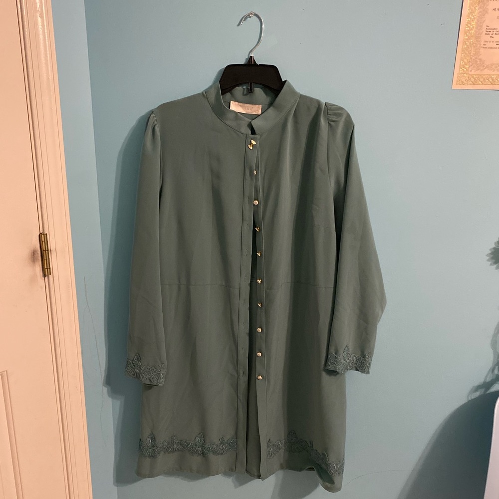 Green dress